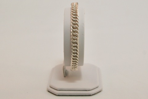 Half Persian 4-in-1 Bracelet in Silver Enameled Copper